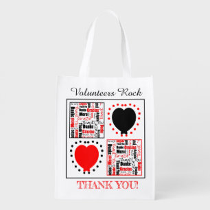 Custom Photo Multilingual Thank You Double Sidedid Grocery Bag