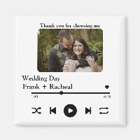 Custom photo music song playlist for couples