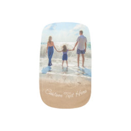 Custom Photo Nail Art with Your Photos and Text