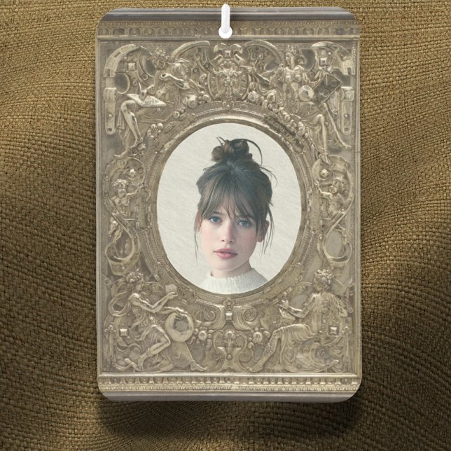 Custom Photo & Name Archivist Personal Air Freshener (Creator Uploaded)