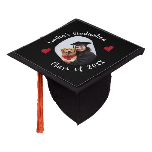 Custom Photo Name Class Year Graduation Cap Topper
