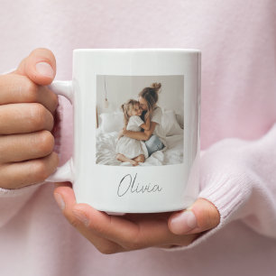 Custom Photo & Name Gift Coffee Mug