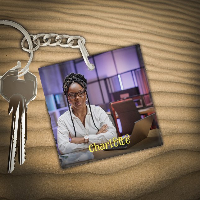 Custom Photo Name Personalize Keychain (Custom Photo Name Personalize Keychain great to add your photo and name or inspiring word. )