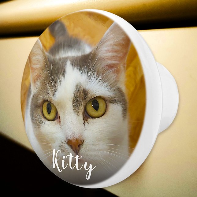 Custom Photo Name Personalized Door And Drawer Ceramic Knob (Creator Uploaded)