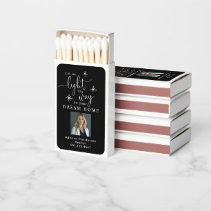 Custom Photo Name Realtor Promotional Matchboxes
