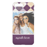 Custom Photo &amp; Name Sweater Background iPhone 8 Plus/7 Plus Case