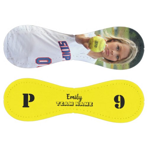 CUSTOM PhotoNameTeamPositionNumber Softball