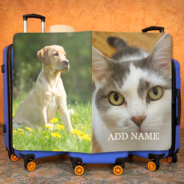 Custom Photo Name Text Personalized Passport Holder (Creator Uploaded)