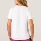 Custom Photo Name Text Personalized T-Shirt (Back)