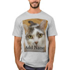 Custom Photo Name Text Personalized T-Shirt