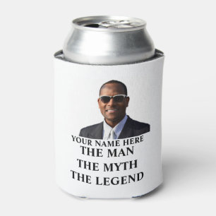 Custom photo name the man the myth the legend can cooler