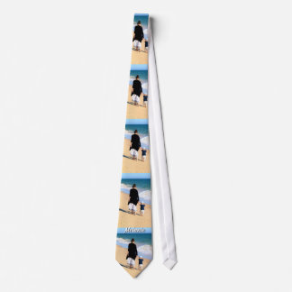 Custom Photo Neck Tie Personalized Name