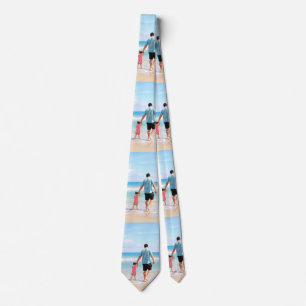 Custom Photo Neck Tie Your Family Photos Dad Gift