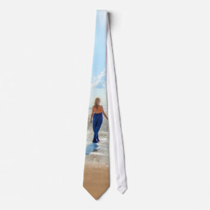 Custom Photo Neck Tie - Your Summer Design