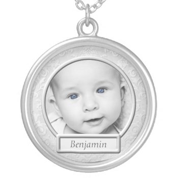 Custom Photo Necklace by pmcustomgifts at Zazzle