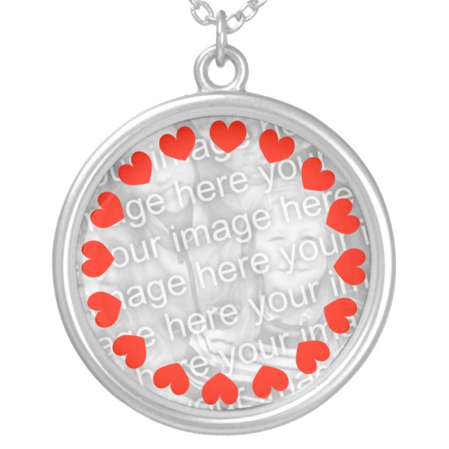 Custom photo necklace | Add your picture image (Front)