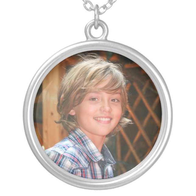  CUSTOM PHOTO NECKLACE FOR GRANDMA (Front)