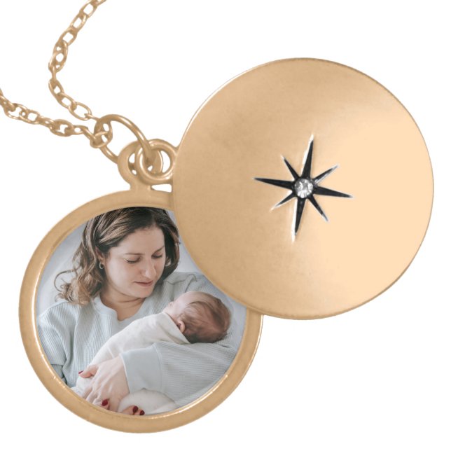 Custom Photo Necklace for Mother’s Day & Birthdays (Front)