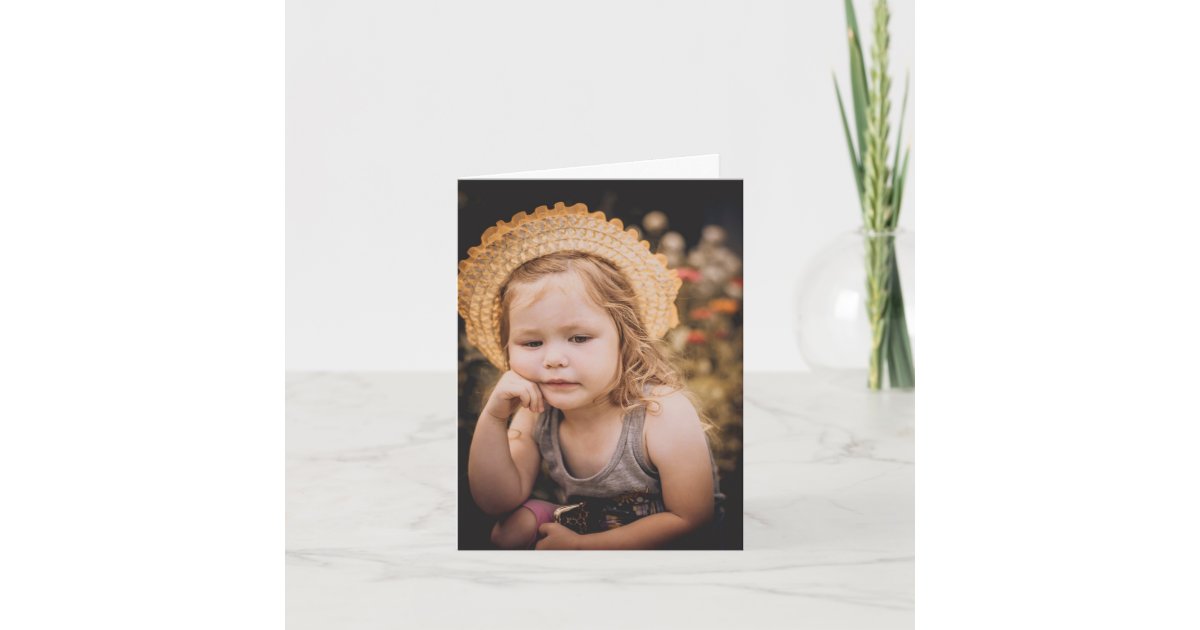 Custom Photo Personalized Blank Note Cards