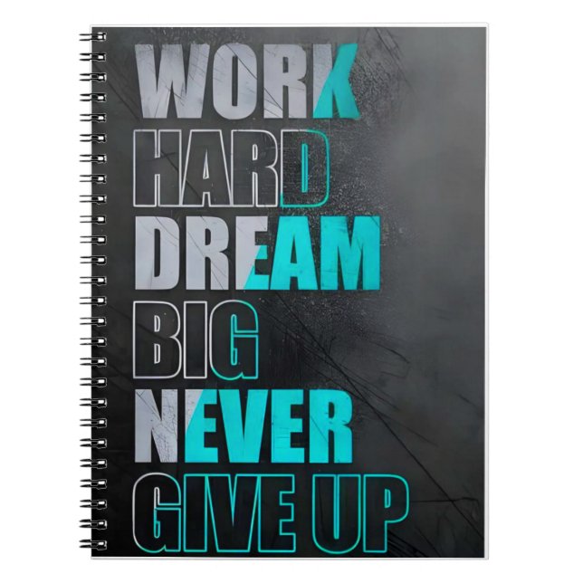 Custom Photo Notebook for Goals & Success (Front)