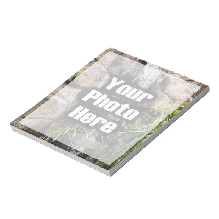 Custom Photo Notepad Zazzle
