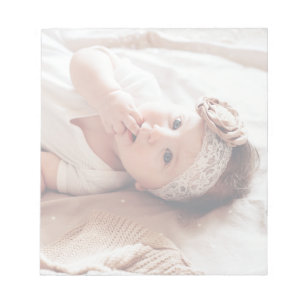Custom Photo Notepad – Add Your Own Photo
