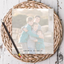 Custom Photo Notepad, Full Photo | Faded Notepad