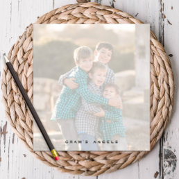 Custom Photo Notepad, Full Photo | Faded Notepad