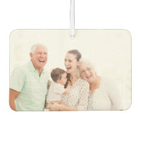 Custom Photo One Of a Kind Personalized Air Freshener