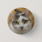 Custom Photo Or Other Image Pinback Button (Front)
