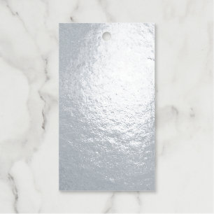 Custom Photo or Solid Silver To & From Foil Gift Tags