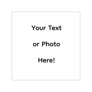 Custom Photo or Text Self-inking Stamp
