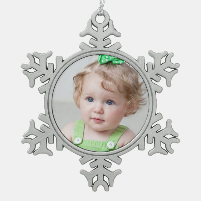 Custom Photo Ornament (Front)