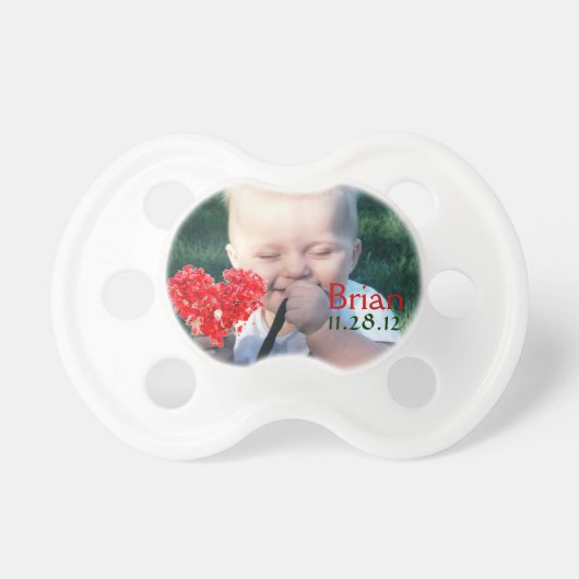 Custom Photo Pacifier (Front)