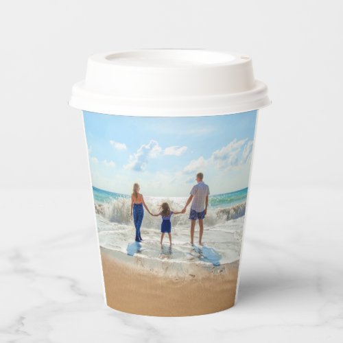 Custom Photo Paper Cups _ Your Own Design _ Family