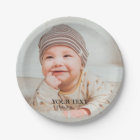 Custom Photo Paper Plate