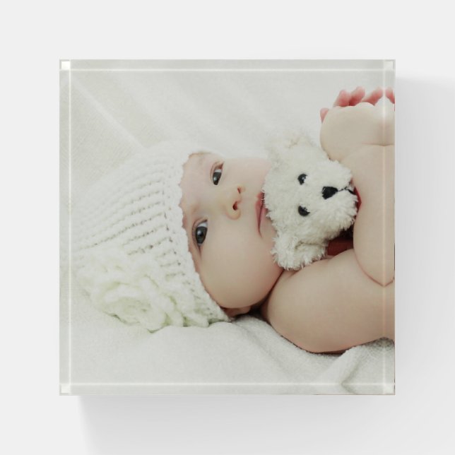 Custom Photo Paperweight (Front)