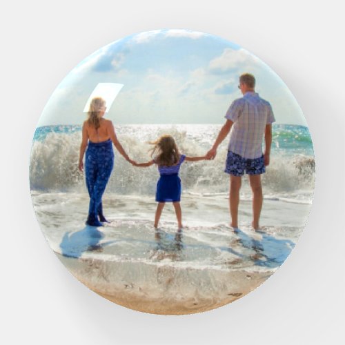 Custom Photo Paperweight Your Family Photos Gift