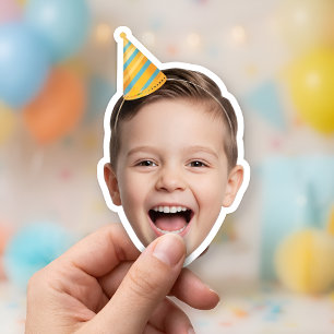Custom Photo Party Favor  Sticker