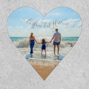 Custom Photo Patch Personalized Text