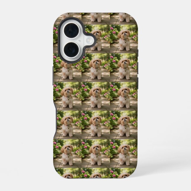 Custom Photo Pattern Iphone Case (Back)
