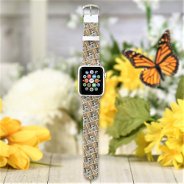 Custom Photo Pattern Personalized Apple Watch Band at Zazzle