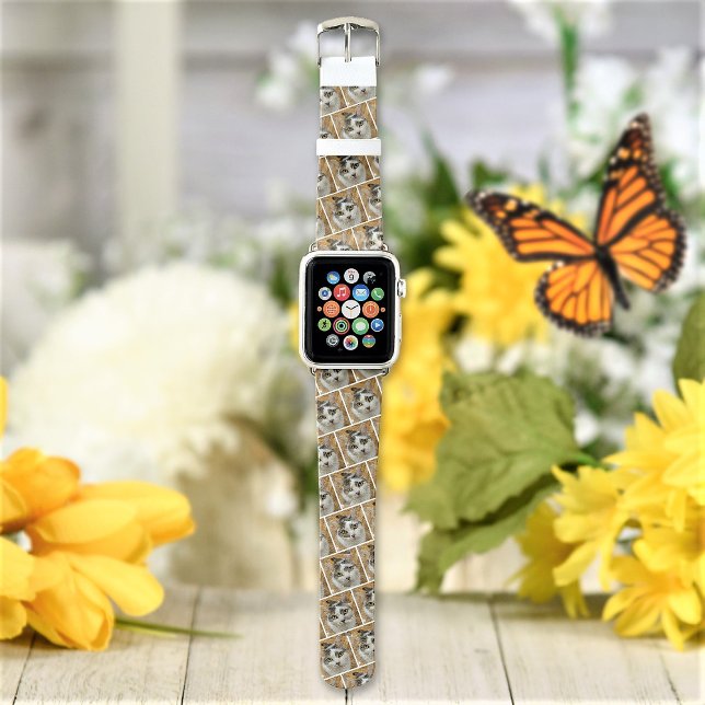 Custom Photo Pattern Personalized Apple Watch Band (Creator Uploaded)