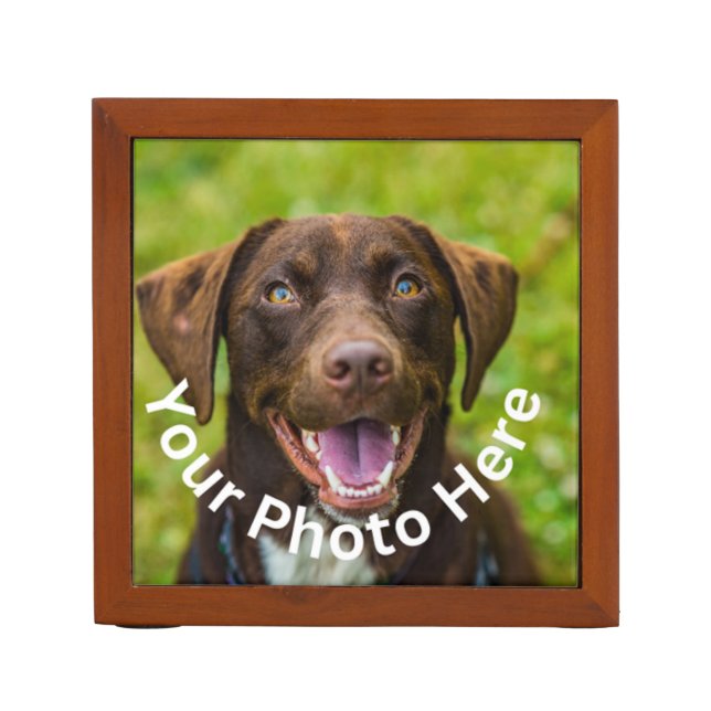 Custom photo pen holder (Front)