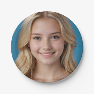 Custom Photo Personal party Paper Plate