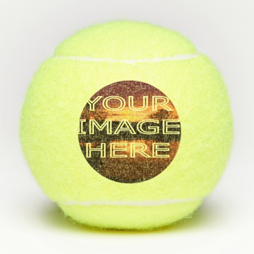 Custom Photo Personalised Tennis Balls