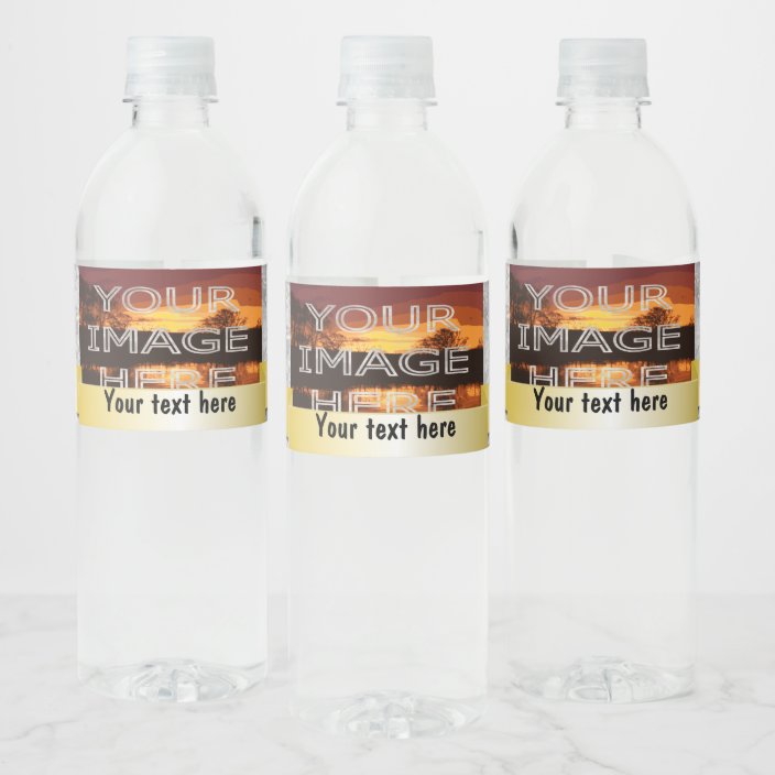 Personalised water bottle labels australia