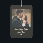 custom photo Personalize Couple Valentine's Day Air Freshener<br><div class="desc">customizable car air freshener custom photo Personalized Air Freshener Car Accessory for him or her, Personalize Birthday Gift ideas Personalize your ride with our Custom Car Air Freshener made from your favorite photo! Whether it's a cherished memory, a picture of a loved one, or a beloved pet. Upload your image,...</div>
