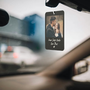 custom photo Personalize Couple Valentine's Day Air Freshener