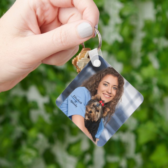 Custom Photo Personalize Keychain (Hand)
